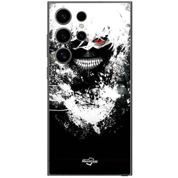Coque Samsung Galaxy S24 Ultra Tokyo Ghoul Amine Ken Kaneki Maniacase Negro-image