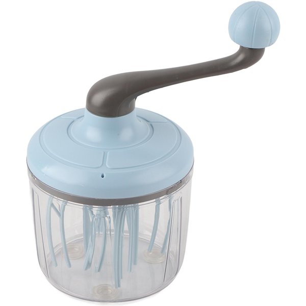 Batidor De Huevos Y Crema Manual Multifuncional Batidora De Huevos Herramienta De Cocina PráCtica 1100Ml White White-image