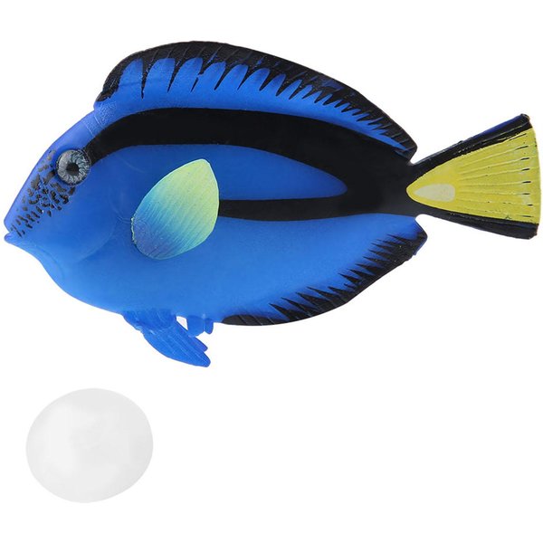Adorno Para Acuario DecoracióN De Acuario Peces Falsos Tropicales Peces Artificiales Luminosos Divertidos 02#-image