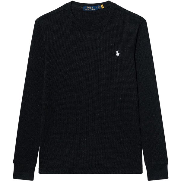 Polo Ralph Lauren Sudadera De Manga Larga Con Cuello Redondo Tipo Gofre Y Logo De Pony PequeñO Bordado Para Hombre 710767967-004 S Gray-image