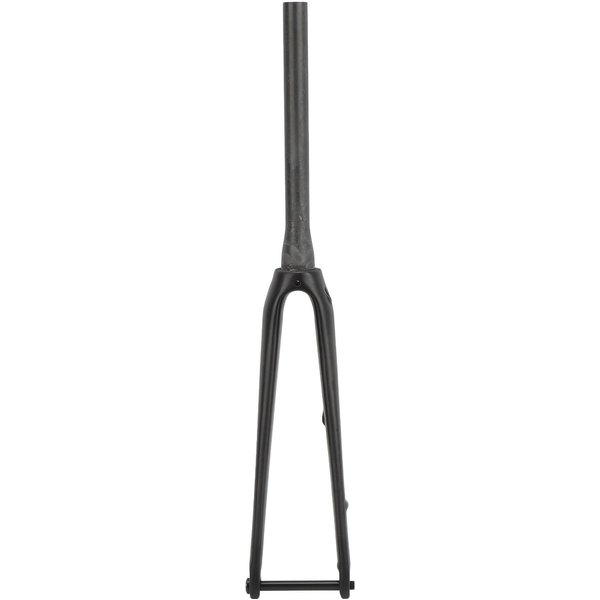 Horquilla Delantera De Bicicleta De Fibra De Carbono Completa Horquilla RíGida Para Bicicleta De Carretera Con Tubo CóNico Y Eje Pasante Para Frenos De Disco Matte-image