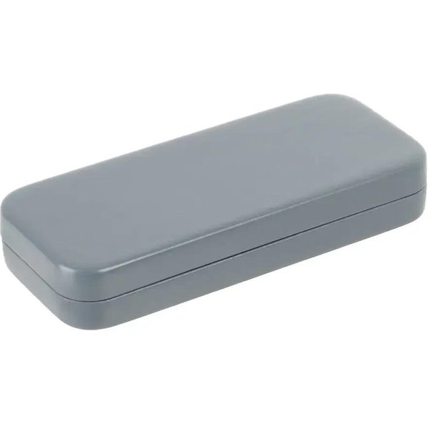 Vintage Jednokolorowe Etui Na Okulary Prosty I Elegancki Styl PudełKo Na Okulary PrzeciwsłOneczne ŻElazne Etui Na Okulary PudełKo Na Okulary Gray-image