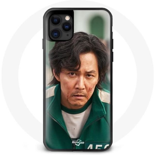 Funda Iphone 11 Pro - Maniacase - Juego Del Calamar - Flexible - Negra - Mixta-image