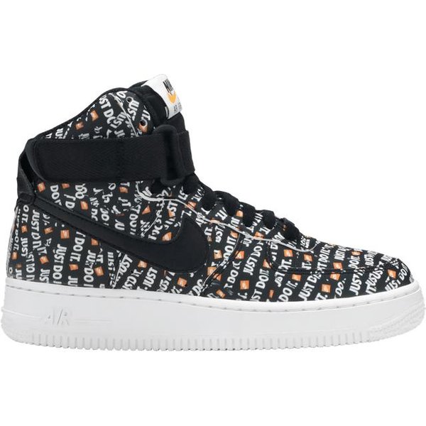 Nike Air Force 1 High Just Do It Pack Negro (De Las Mujeres) 35.5 Black-image