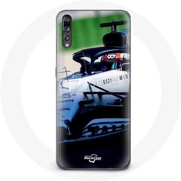 Funda Para Huawei P20 Pro FóRmula 1 Pierre Gasly Piloto F1 Blanco-image