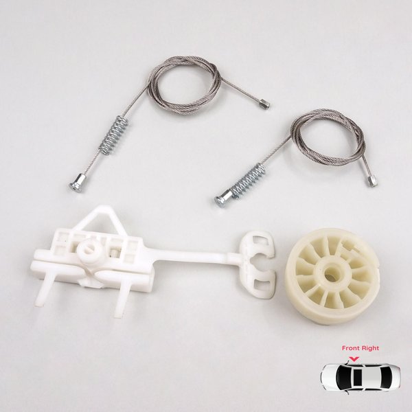 BWR5180 Kit De ReparacióN De Elevalunas EléCtrico Delantero Derecho Para Fiat Abarth Punto Grande Evo MK3 199 2005-2024 3/5 Puertas 51723315-image