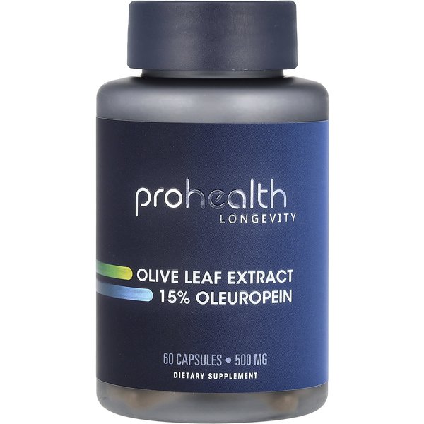 Ekstrakt Z LiśCi Oliwnych 15% Oleuropeina, 500 Mg, 60 KapsułEk-image