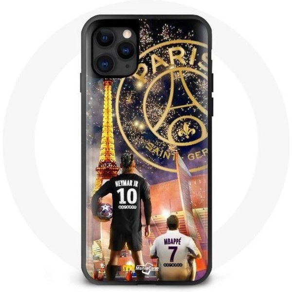 Coque Pour Iphone 12 Psg Neymar Et Mbappé Joyeux NoëL-image