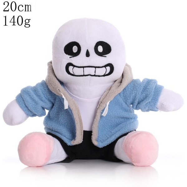 Peluche Undertale De 20 Cm MuñEco Anime Sans Peluche De Sans De Undertale MuñEcos De Peluche Suaves Rellenos Para Regalos De CumpleañOs De NiñOs Navidad-image