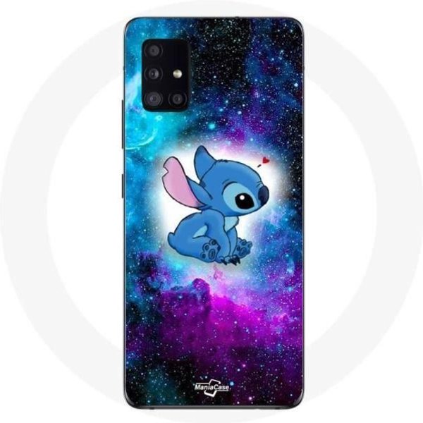 Etui Maniacase Do Samsung Galaxy A51 5G Stitch Ohana Kolorowa Przestrzeń-image
