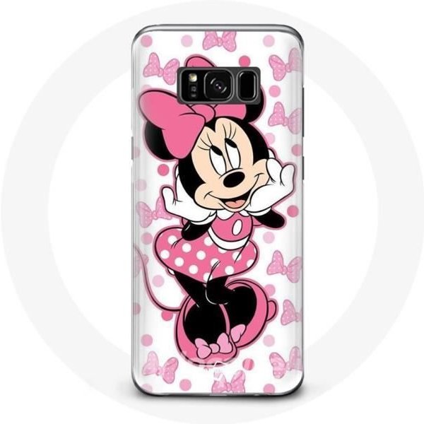 Funda Para Samsung Galaxy S8 Minnie Mouse Dibujo Animado Lindo Rosa-image