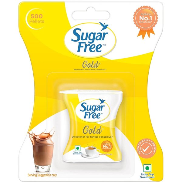 Edulcorante Bajo En CaloríAs Sugar Free Gold Pellets 500 Unidades | Alternativa Saludable Al AzúCar Para Bebidas Y Postres-image
