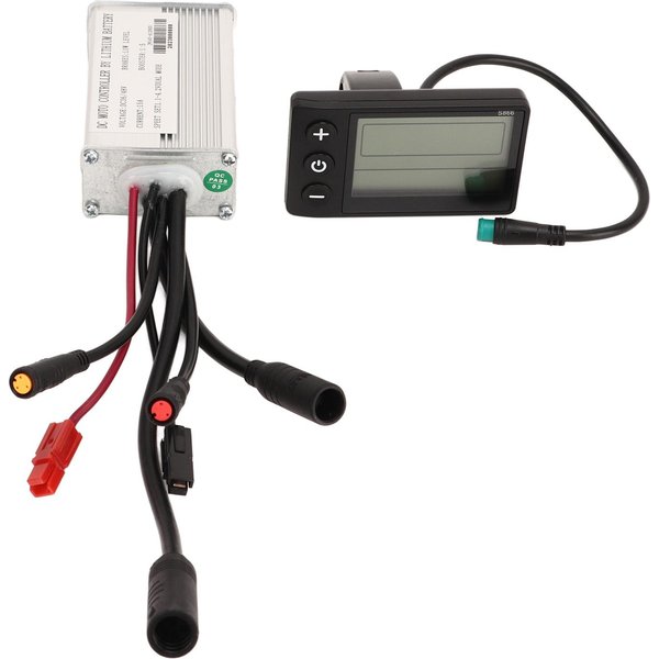 Kontroler Roweru Z Panelem WyśWietlacza S866 36V 48V 15A 250W 350W Kontroler Silnika Metalowa Obudowa-image