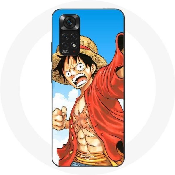 Funda Para Xiaomi Redmi Note 11S Manga One Piece Luffy Anime-image