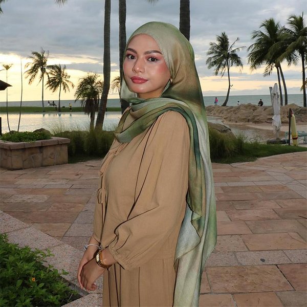 PañUelos Hijab De AlgodóN Transpirables Suaves Largos Modernos PañUelos Para La Cabeza Hijabs Musulmanes Chal RamadáN One Size Black-image