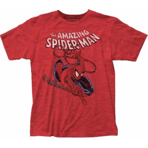T-Shirt MęSki Damski Letni Punkowy Spider-Man Przez WszechśWiat LuźNy Oversize Hip Hop BawełNiany T-Shirt Trend Retro AmerykańSki Xxxl Brown-image