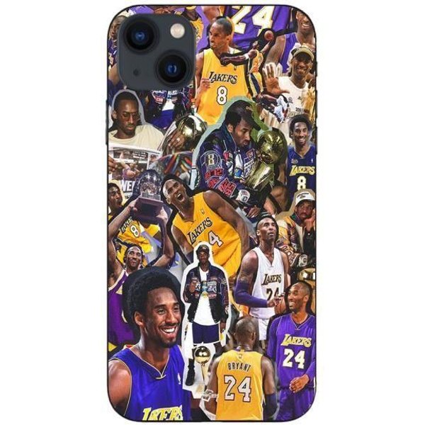 Coque - Maniacase - Iphone 15 Plus - Noir - Souple - Kobe Bryant Champion NBA-image