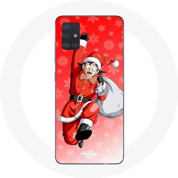 Funda - Maniacase - Samsung Galaxy A51 5G - Anime Son Goku - ProteccióN - Flexible Negro-image