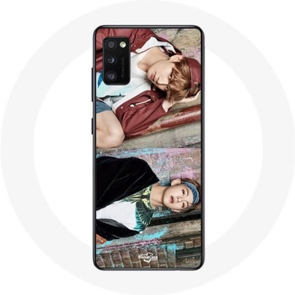 Funda Para Samsung Galaxy A41 BTS Kim Taehyung Y Jungkook Taekook Teaser Not Today You Never Walk A-image