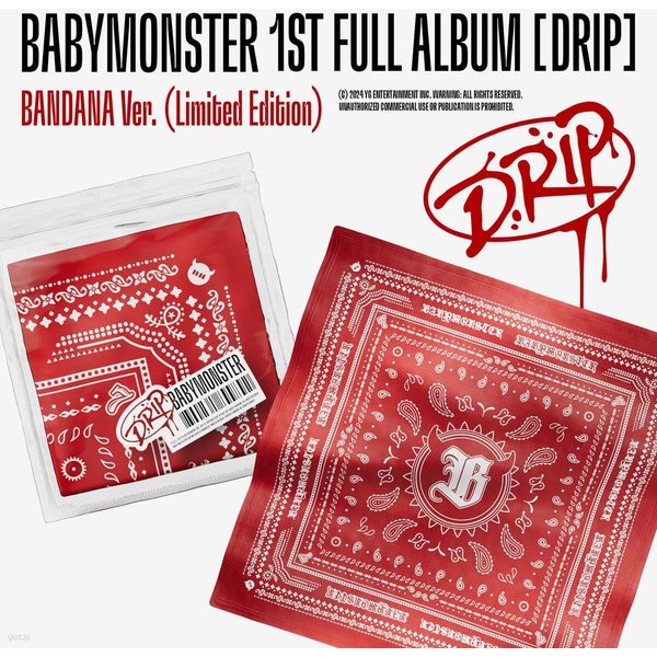 Babymonster – Drip / Pierwszy PełNy Album (Bandana Wersja.) Bandana Ver.-image