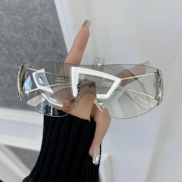 Gafas De Sol Cuadradas Coloridas Para Mujer Hombre Sin Montura Gafas De Sol Para El Sol Mujer Hombre DiseñAdor Unisex Viaje Exterior Gafas De Sol Other-image