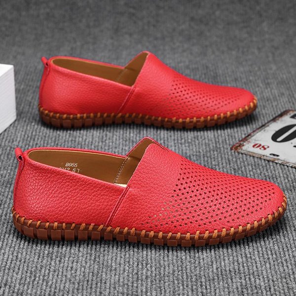 MęSkie SkóRzane Mokasyny Codzienne Buty śLubne Buty Wizytowe Nowe DużE Rozmiary Mokasyny Buty Zamszowe Buty Wysokiej JakośCi Zapatos 47-image
