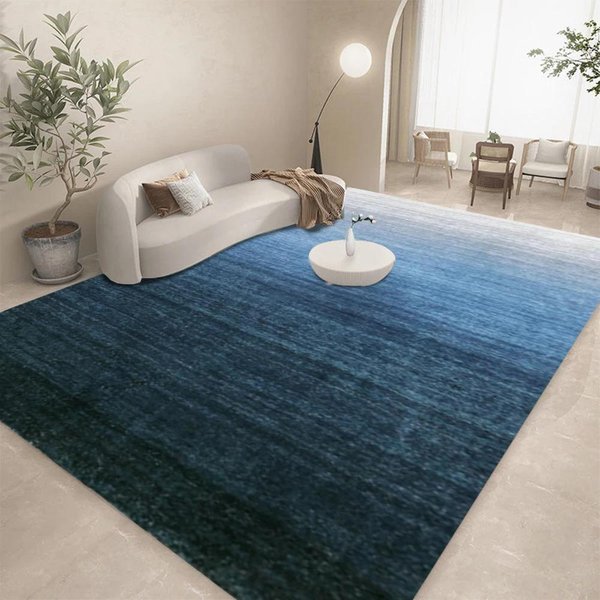 Alfombra De DiseñO Moderno Con Degradado Para Sala De Estar DecoracióN Del Hogar Alfombras Para SofáS Alfombra De Dormitorio Alfombra De SalóN Cocina Alfombrilla Para Mesa De Café Alfombra De Interior 80*120Cm-image