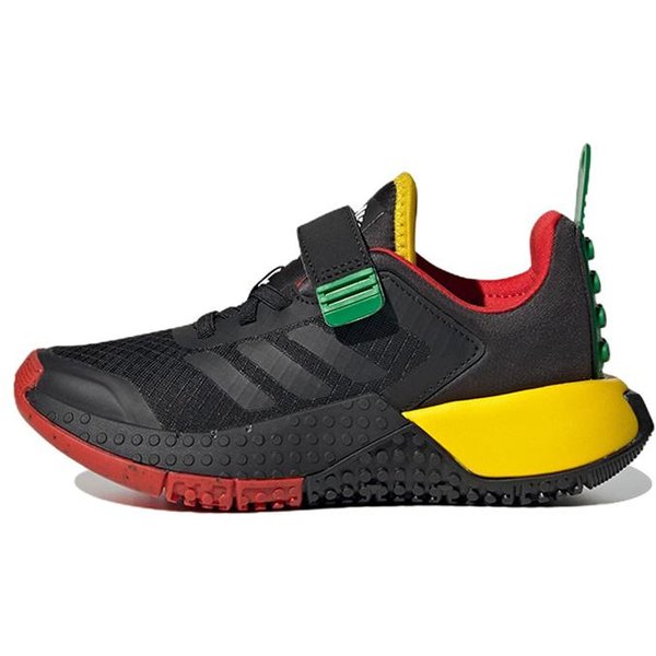 Lego X Adidas Lego Sport Dna Wygodne I Modne AntypośLizgowe Odporne Na ŚCieranie Niskie Buty Lifestyle Dla Dzieci HQ1311 28 Black-image