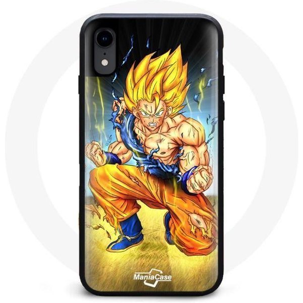 Funda - Dragon Ball - Iphone XR - Flexible - Negra - Mixta-image