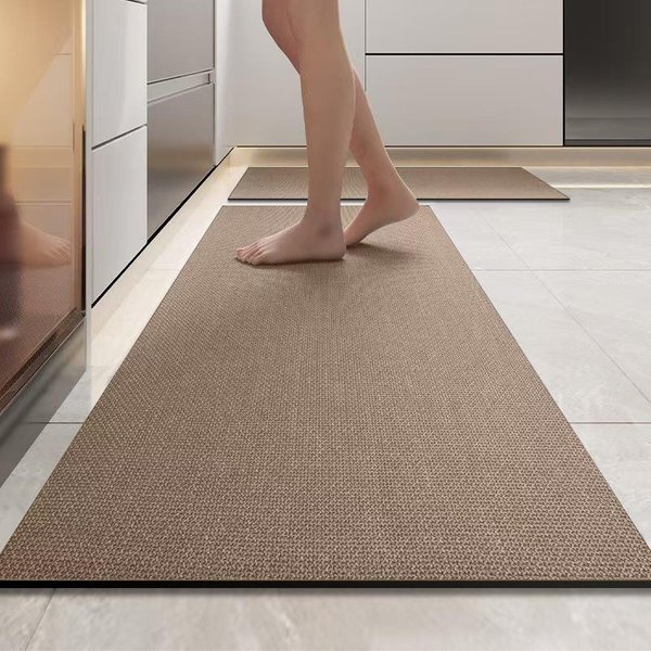 DłUgi Pas Kuchenny Mata PodłOgowa Ziemia Okrzemkowa AntypośLizgowa Mata Prosta łAzienkowa ChłOnna Mata Kwadratowa Mata WejśCiowa 45X120Cm-image