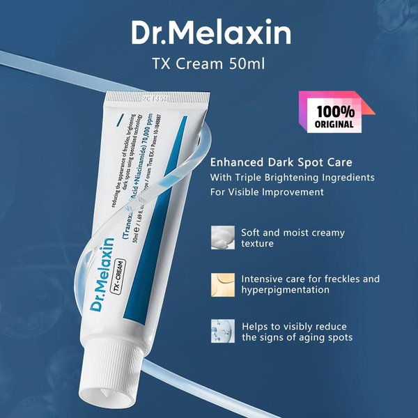 Crema Dr.Melaxin TX 50Ml, Cuidado Hidratante De Confort, Superficie De La Piel Suave, Acabado Ligero No Graso, CosméTicos Coreanos, Cuidado De La Piel Coreano 50Ml/1.69 Fl.Oz-image