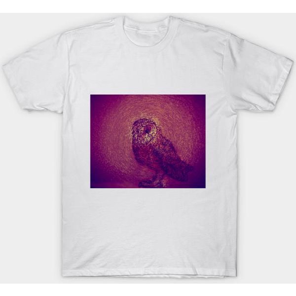 Camiseta Mujer BúHo ImpresióN Harajuku Kawaii Verano Manga Corta Camiseta Femenina Top 4XL Blanco-image