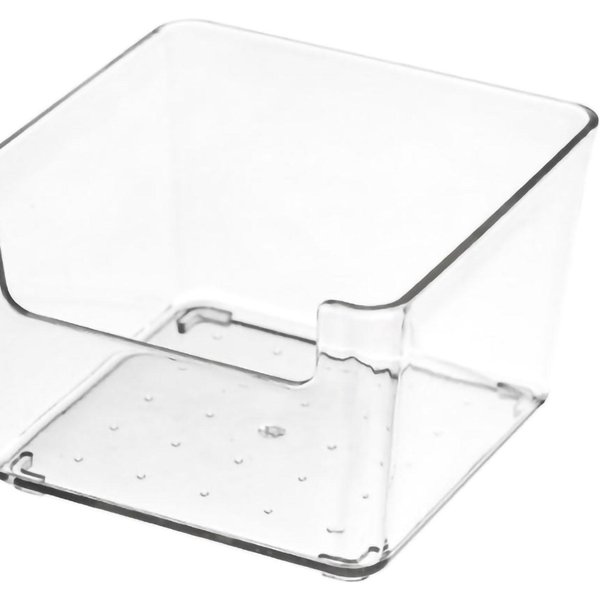 Bandejas Organizadoras Para Cajones De PláStico Transparente Duradero, Caja Dividida Para Almacenamiento De Cajones Para Cocina, Cuadrada PequeñA Small Square Box-image