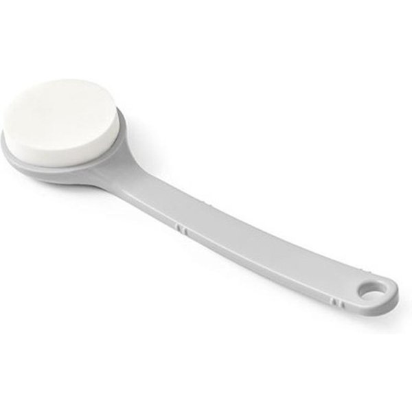 DłUga RąCzka ZłUszczająCa GąBka Szczotka Do KąPieli Szczotka Do KąPieli ZłUszczająCy Peeling Do CiałA Szczotka Do Czyszczenia łAzienki Szczotka Do Prysznica Szary-image