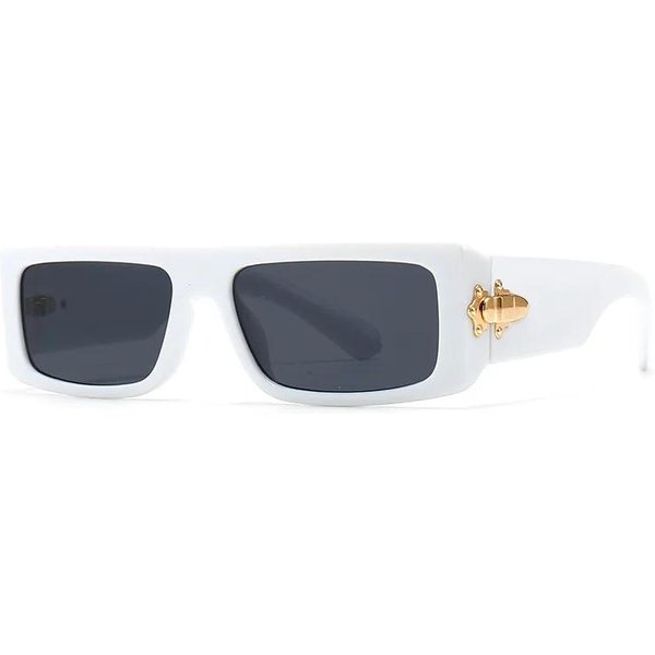 Gafas De Sol Cuadradas Vintage Para Mujer Hombre Marca De Lujo DiseñAdor Montura PequeñA Parte Superior Plana Degradado UV400 Gafas De Sol De Moda-image