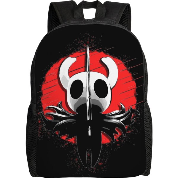 Mochila Hollow Knight Para Hombres Mujeres Genial Estudiante Senderismo Viaje Mochila Diaria Juego Universidad Bolso De Hombro Con Bolsillo-image