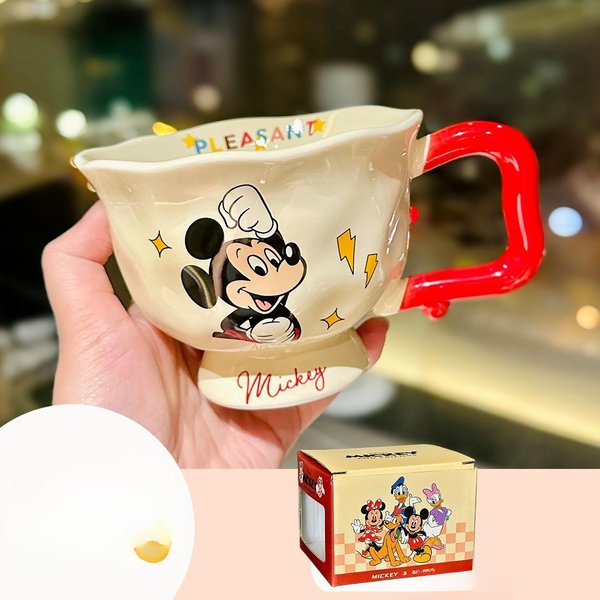 ŁAdny KreskóWkowy Ceramiczny Kielich KreskóWkowy Kubek Dla DziewcząT ŁAdny Biurowy Kubek Do Kawy PamiąTka 310Ml-image