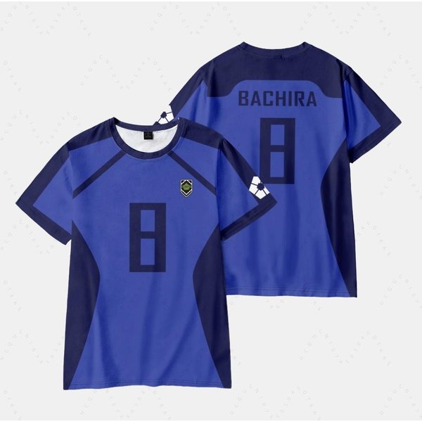 Camisetas Manga Corta Estampado 3D Jersey Blue Lock Gagamaru Anime Para Mujeres Hombres NiñOs NiñAs NiñOs Camisetas GráFicas De Cosplay Tops Deportivos Casuales 100-image