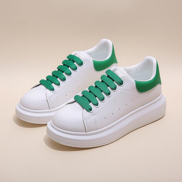 Nueva VersióN Coreana De Zapatos Blancos PequeñOs Que Combinan Con Todo Para Hombres. VersióN Coreana De Zapatos Casuales De Suela Gruesa Y Suela Elevada Para Mujeres Estudiantes. 36 Blue-image