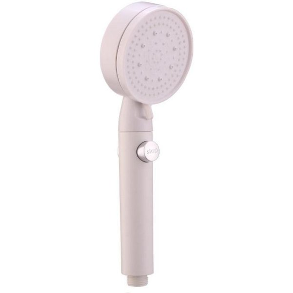 Cabezal De Ducha A PresióN 5 Modos Ajustable Ahorro De Agua Cabezal De Ducha Masaje De Agua Accesorios De BañO Blanco-image