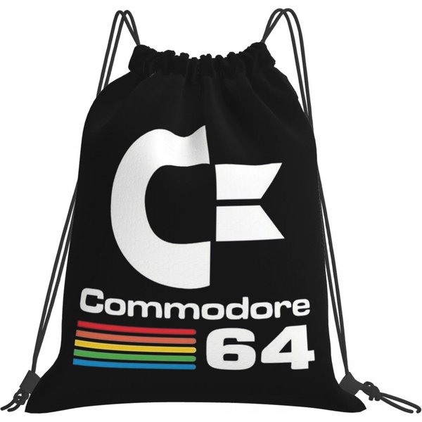 Plecaki Commodore 64 Modne Torby Ze Sznurkiem Torba Sportowa Torby Na KsiążKi Na PodróżE Do SzkołY One Size-image