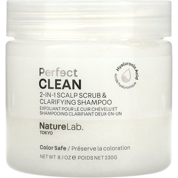 Naturelab Tokyo, Perfect Clean, 2 W 1 Peeling Do SkóRy GłOwy I Szampon OczyszczająCy, 8,1 Uncji (230 G)-image