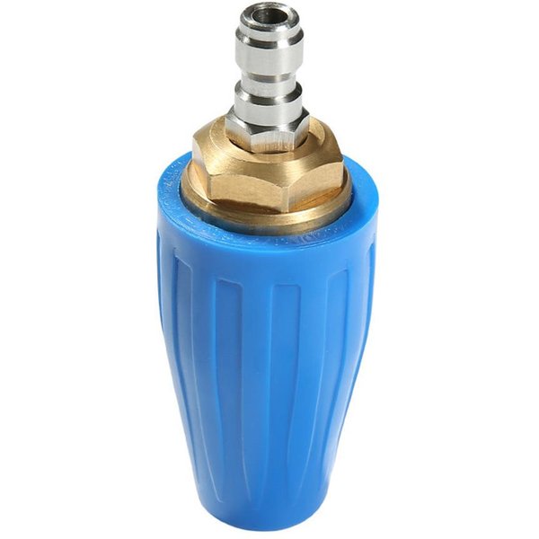 KońCóWki Myjki CiśNieniowej Turbo Nozzle 4000Psi Maks. Obrotowa Dysza Myjki CiśNieniowej Z 1/4 '' Quick Czarny-image