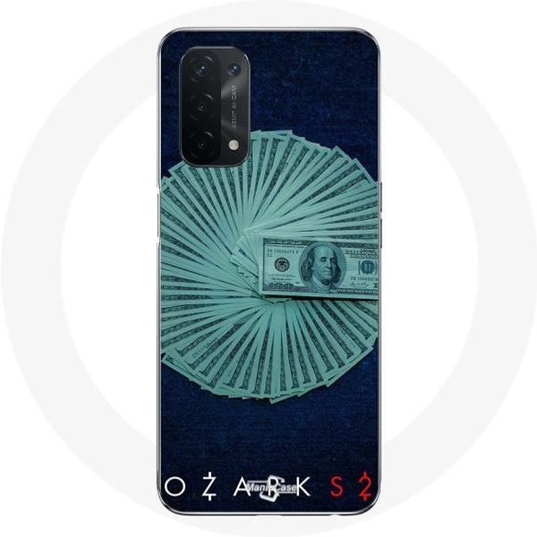 Funda Para Oppo A74 5G - Maniacase - Serie Ozark Temporada 4 - Flexible - Blanco - Unisex-image