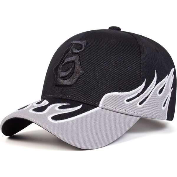 Unisex Haft PłOmieniem Litery Czapki Baseballowe Wiosna Jesień Outdoor Regulowane Codzienne Czapki Czapka PrzeciwsłOneczna Czapka Sportowa Adjustable-image