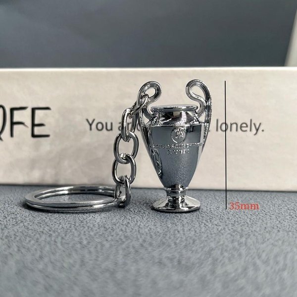 Exquisita Llavero Trofeo De FúTbol Copa Del Mundo De AleacióN De Zinc Regalo Conmemorativo Perfecto Para Aficionados Al Deporte Style N-image
