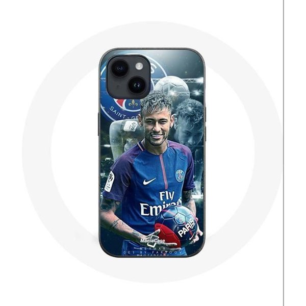 Coque Pour Iphone 14 Plus Neymar Paris Saint Germain PSG - Maniacase-image