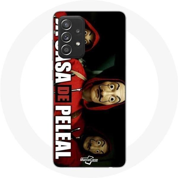 Funda Para Samsung Galaxy A52 La Casa De Papel MáScaras De Dalí-image