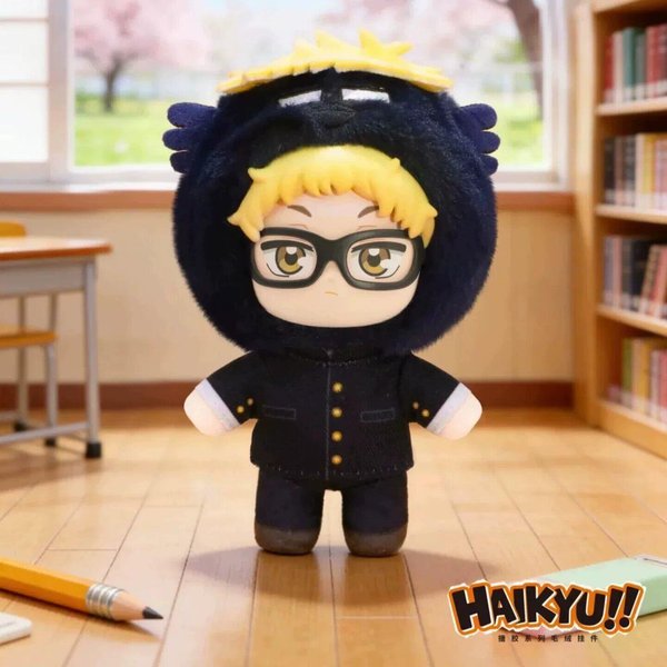 Nueva Serie Original De MuñEcos De Vinilo De Mascota De Haikyuu Caja Sorpresa Colgante De Peluche Hinata Shoyo Tobio Kageyama Oikawa Tooru Juguete Regalo De CumpleañOs-image
