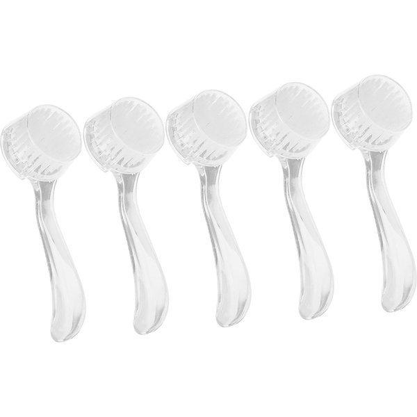 5 Szt. MięKka Szczoteczka Do Czyszczenia PyłU Z Paznokci, Szczoteczki Do Usuwania Pudru Do Zdobienia Paznokci, NarzęDzie Do Manicure Diy, BiałE-image